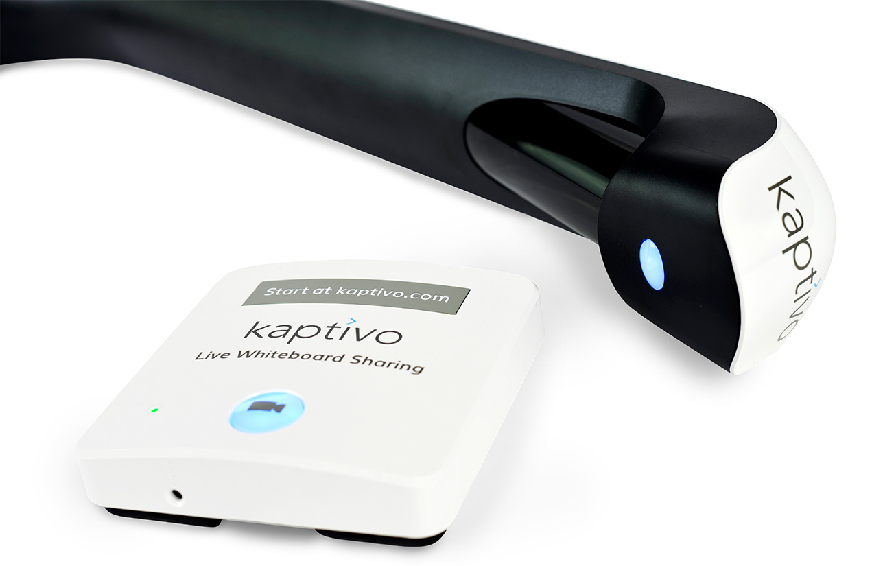 Kaptivo whiteboard camera and control pad