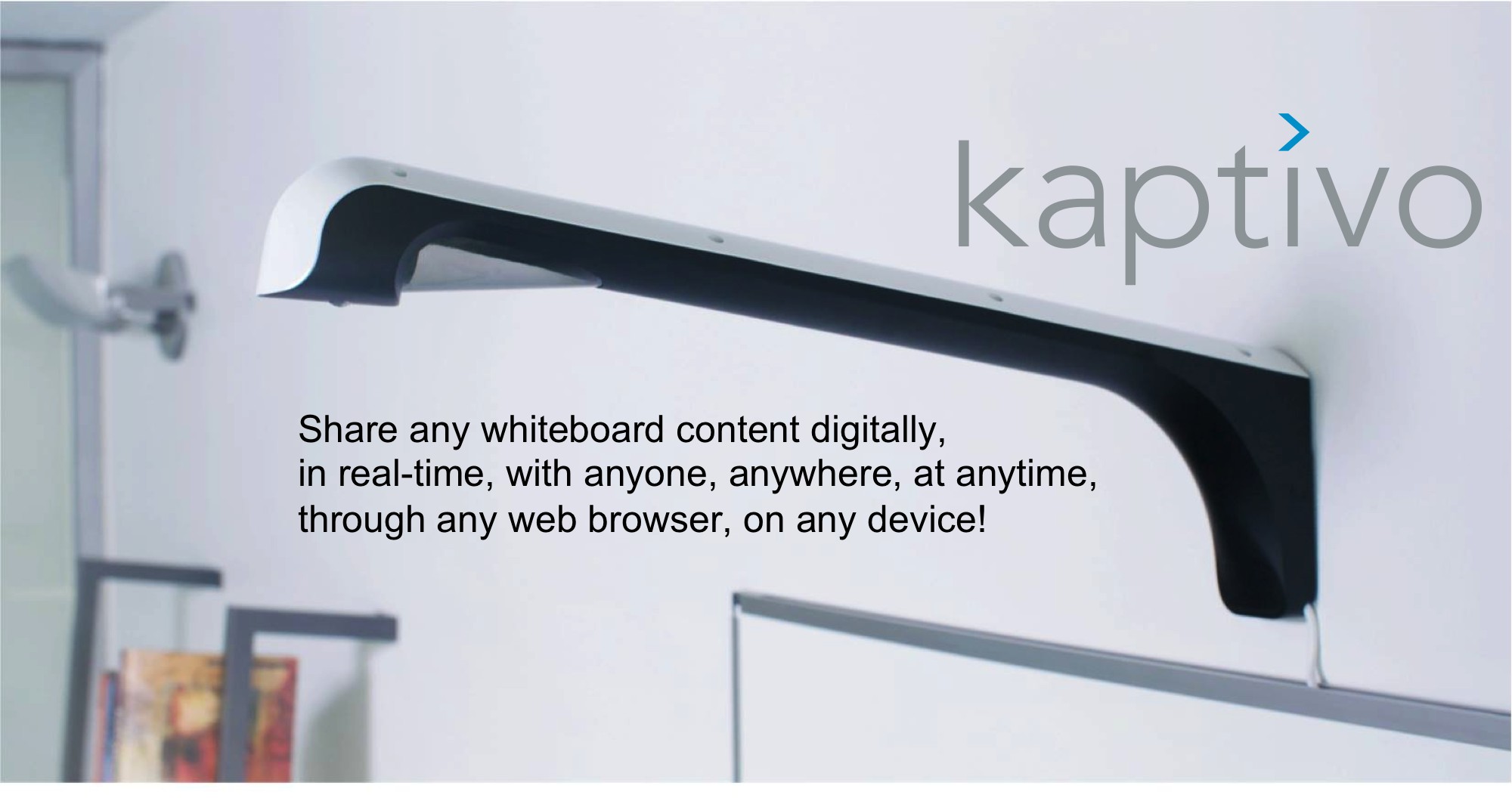 Kaptivo es parte de Lifesize y complementa las pizarras blancas con las videoconferencias